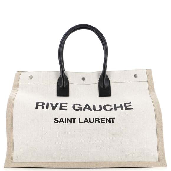 Saint Laurent Rive Gauche Shopper Tote #182896S86B - Picture 1 of 9